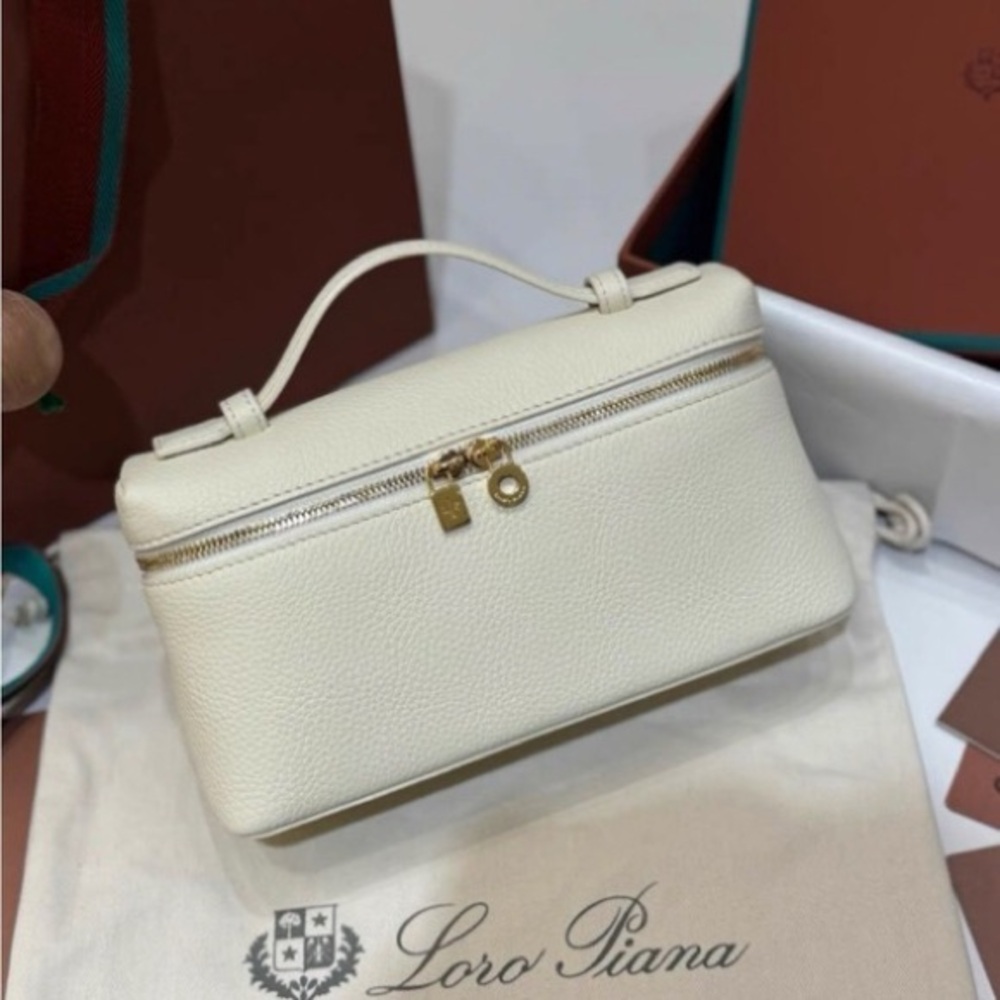 Loro Piana Structured Leather Tote – Unisex and Classic